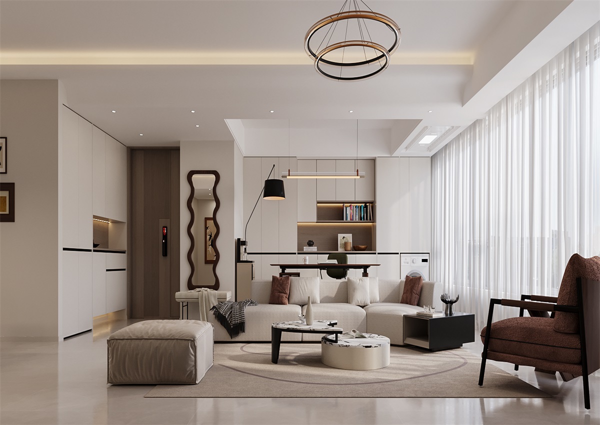 中海尚學府135㎡ | 為什么都喜歡奶油風？看完她家我知道了