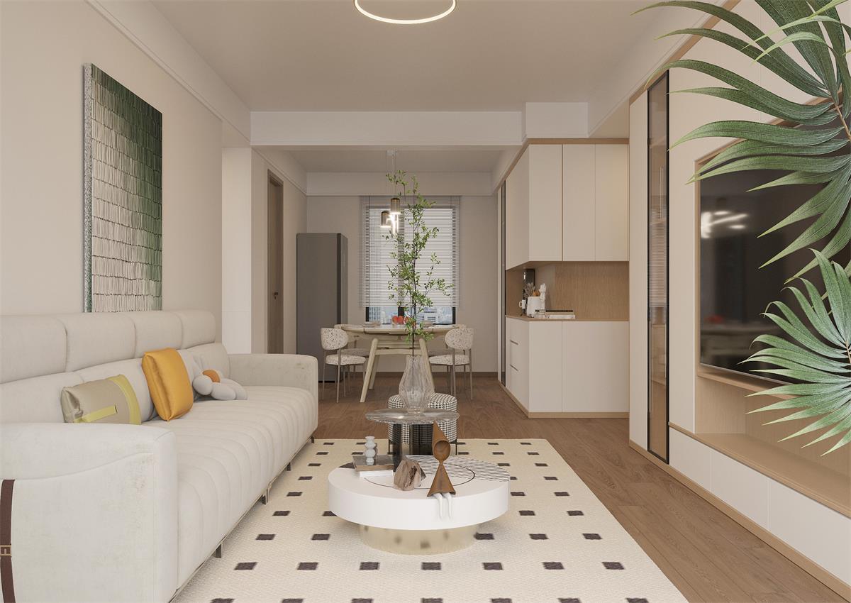 中房西悅府 | 簡(jiǎn)約不失高級(jí)，127㎡原木奶油風(fēng)滿是松弛感！