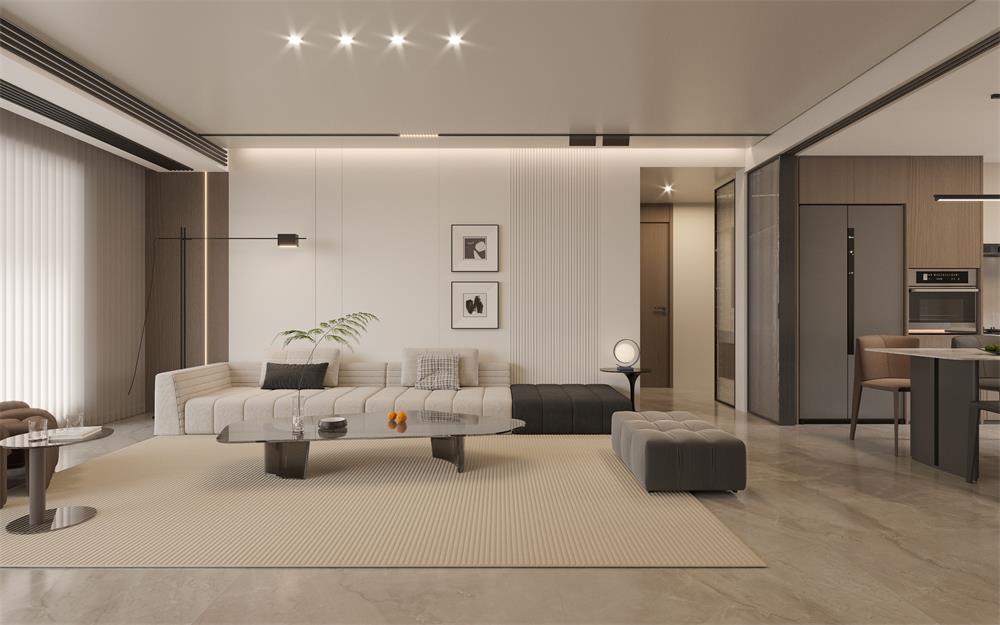 星耀閱海138㎡ | 開(kāi)放式餐廚新玩法！可開(kāi)合式LDK一體化，讓家瞬間大兩倍