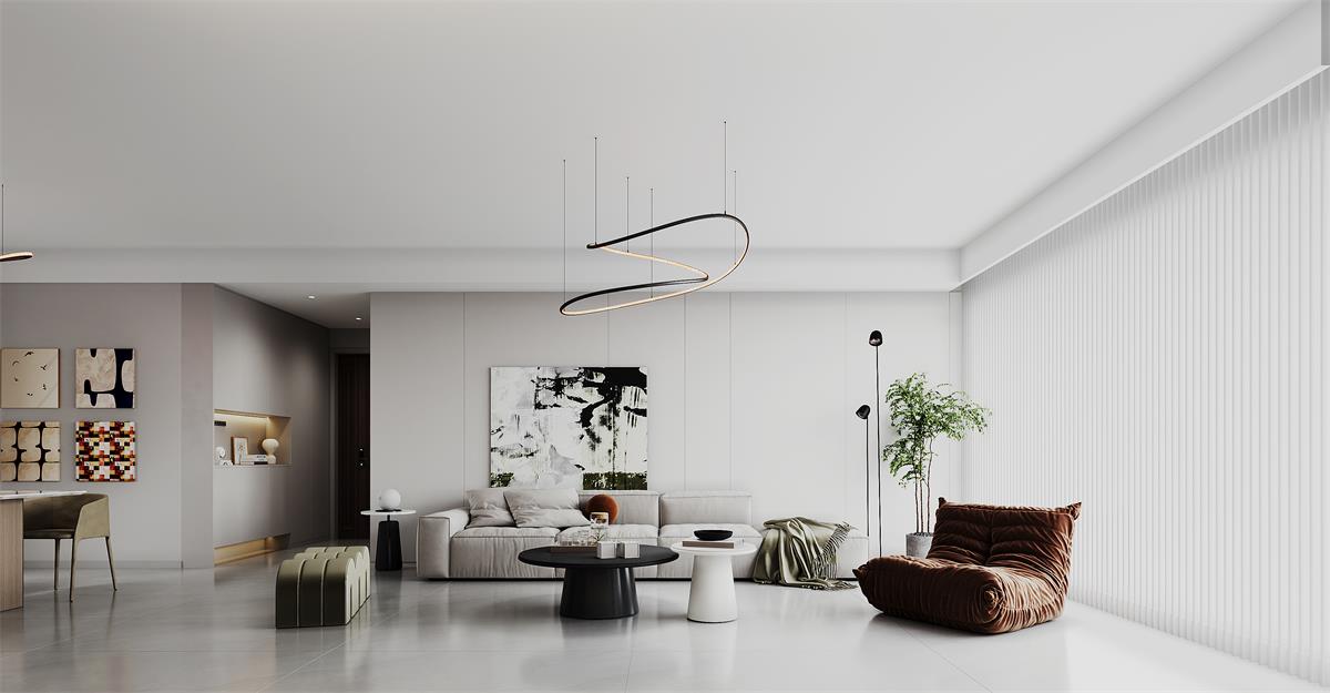 寧房云筑129㎡ | 裝修的盡頭原來是極簡(jiǎn)！家越簡(jiǎn)單越高級(jí)~