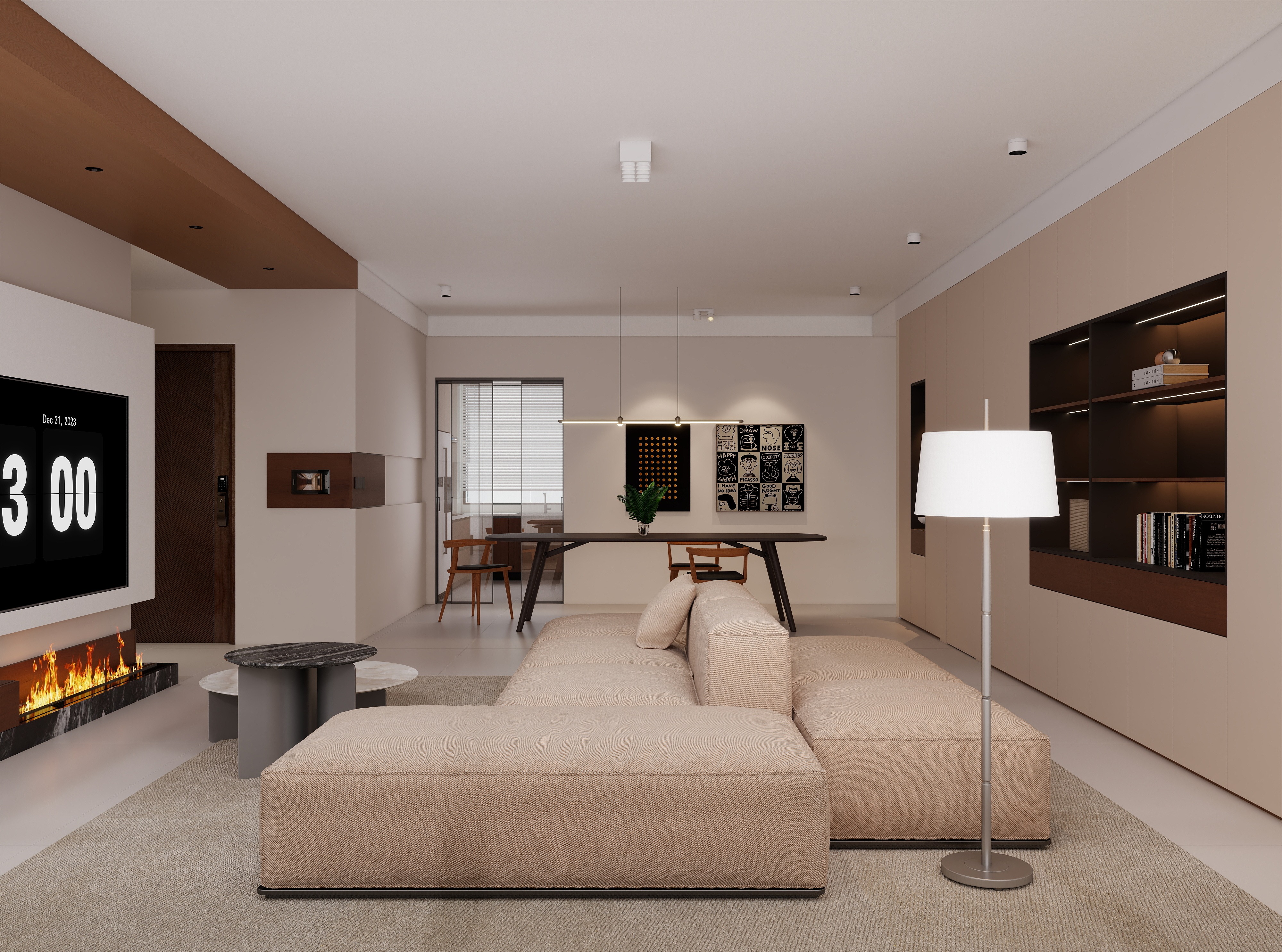 星耀閱海143㎡ | 黑白灰到底有什么神仙魅力！？無濾鏡也能硬控我3分鐘