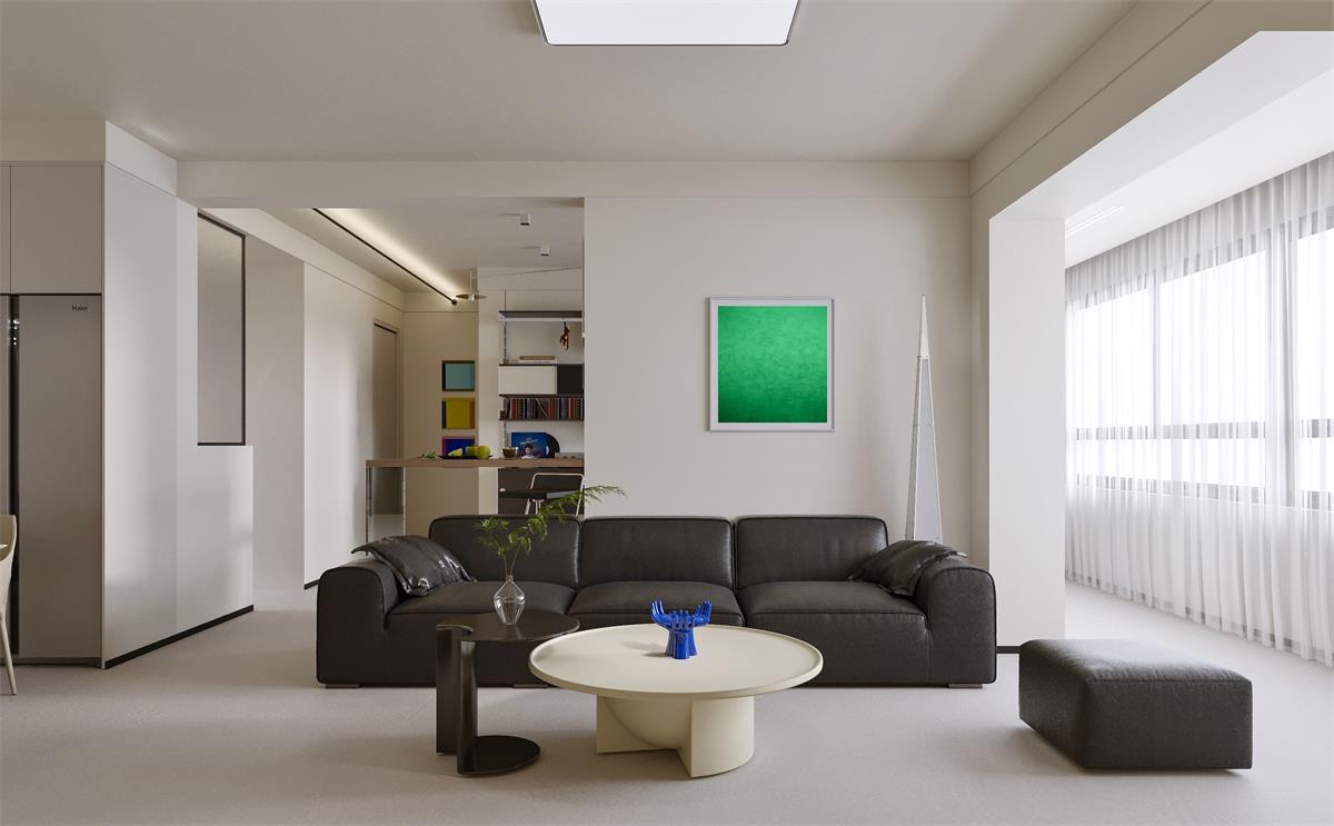 金地自在城 | 零零后獨居109㎡極簡家，全開放設(shè)計驚艷到我了！換你也上癮~