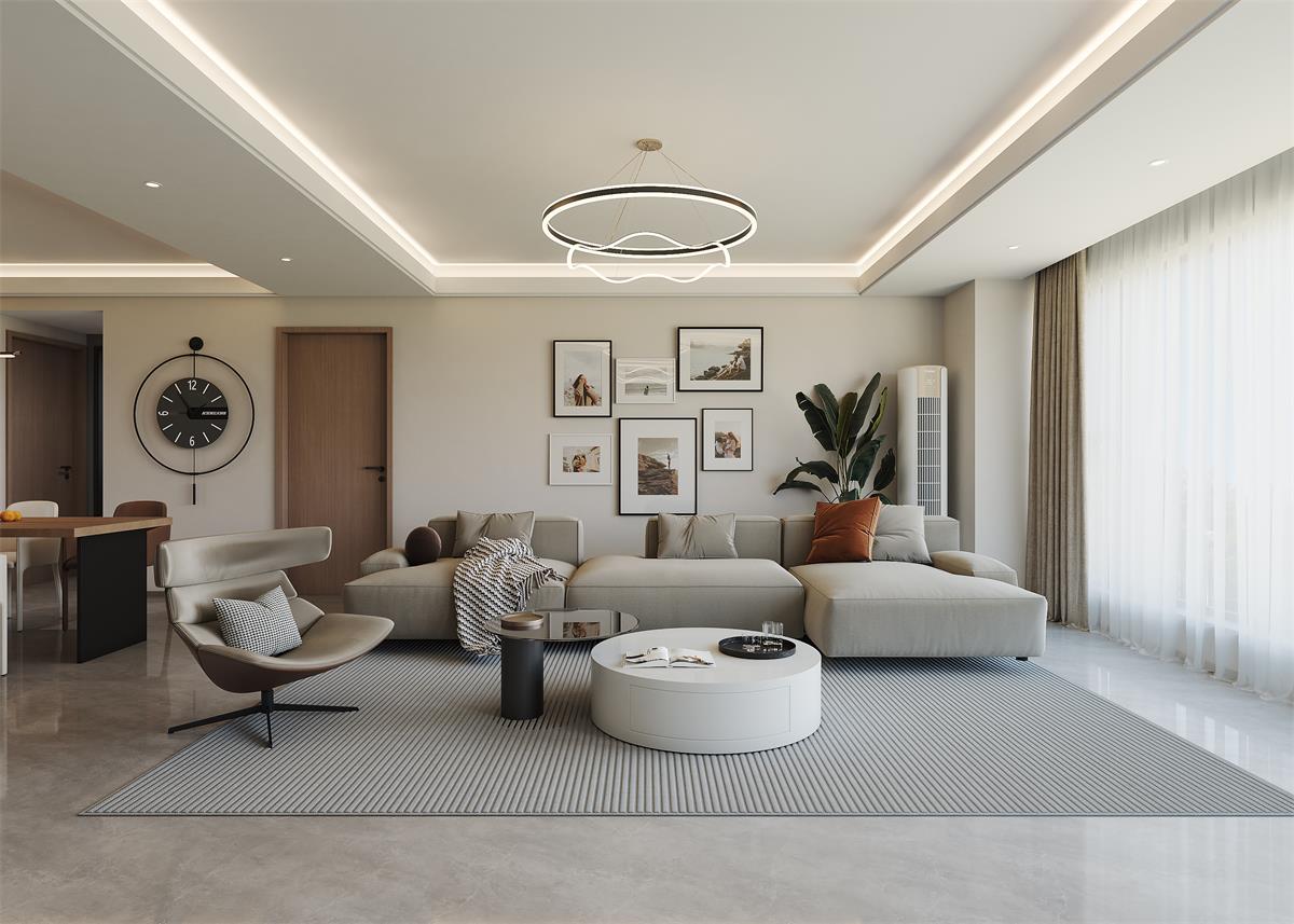 中海華樾 | 萬萬沒想到！這個130㎡簡約風的家，讓幸福感飆升！