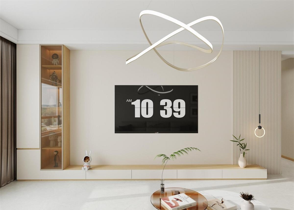 魯銀瀧璽126㎡ | 溫柔感溢出屏幕！『簡約+奶油』看一百遍也不膩