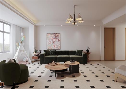 湖畔嘉苑 | 139㎡輕復(fù)古之家，不盲目跟風(fēng)，做生活的主角