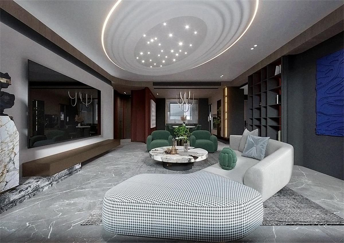 中海九樾143㎡ | 你不敢嘗試的暗黑系混搭風(fēng)，到底有多炫酷？！