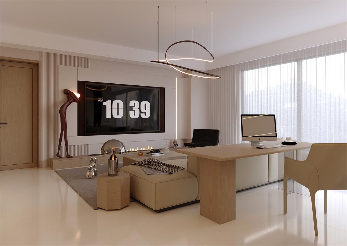 民生北府143㎡ | 奶白+原木打造的極簡(jiǎn)主義家，不是豪宅但很好宅~