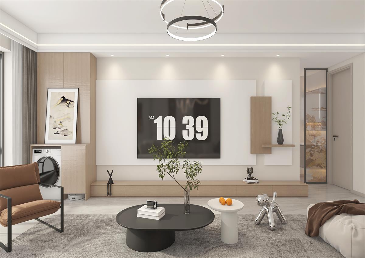 紫辰府128㎡ | 『奶油風(fēng)』不是刷個大白墻！溫馨、顯大、好打理才是核心！