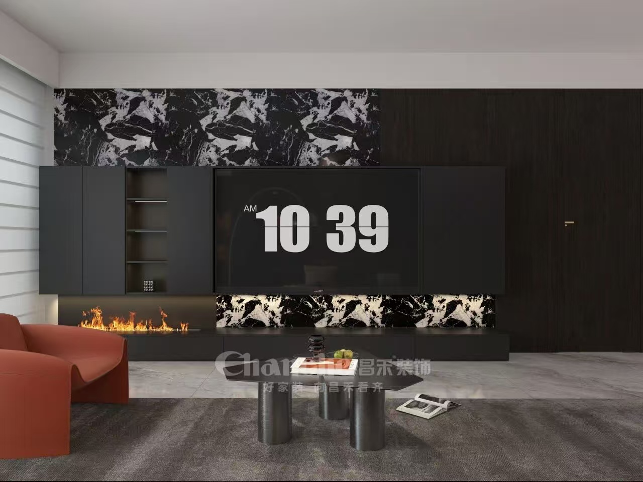 萬科錦曜129㎡ | 當(dāng)初全家都反對的黑色系極簡風(fēng)，幸好我堅(jiān)持到底！