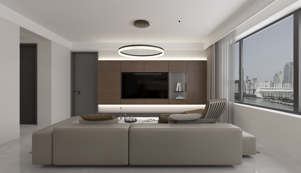 金宇鳳語(yǔ)庭105㎡ | 花小錢辦大事！小戶型+簡(jiǎn)約黑白灰著實(shí)驚艷