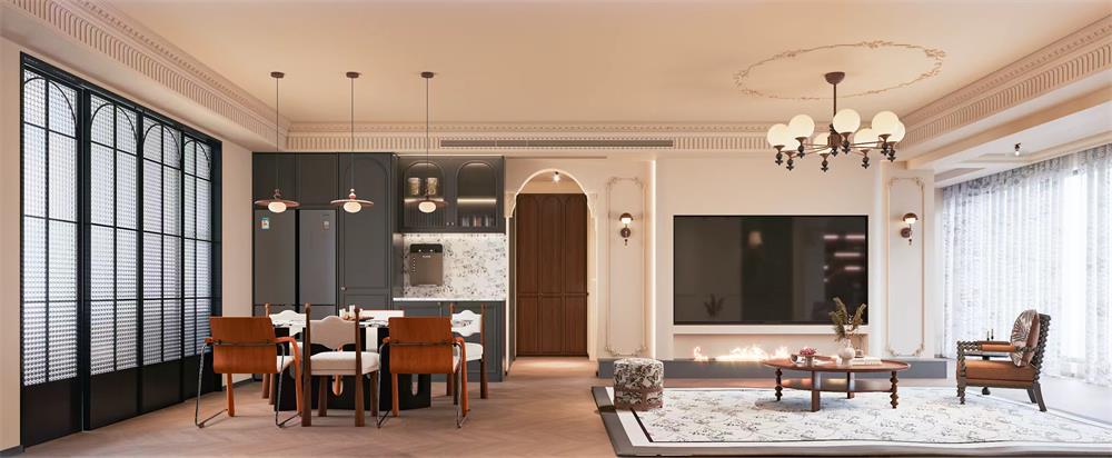 中梁印168㎡ | 絕美法式復(fù)古風(fēng)！二人一貓裝滿日常的松弛與浪漫~