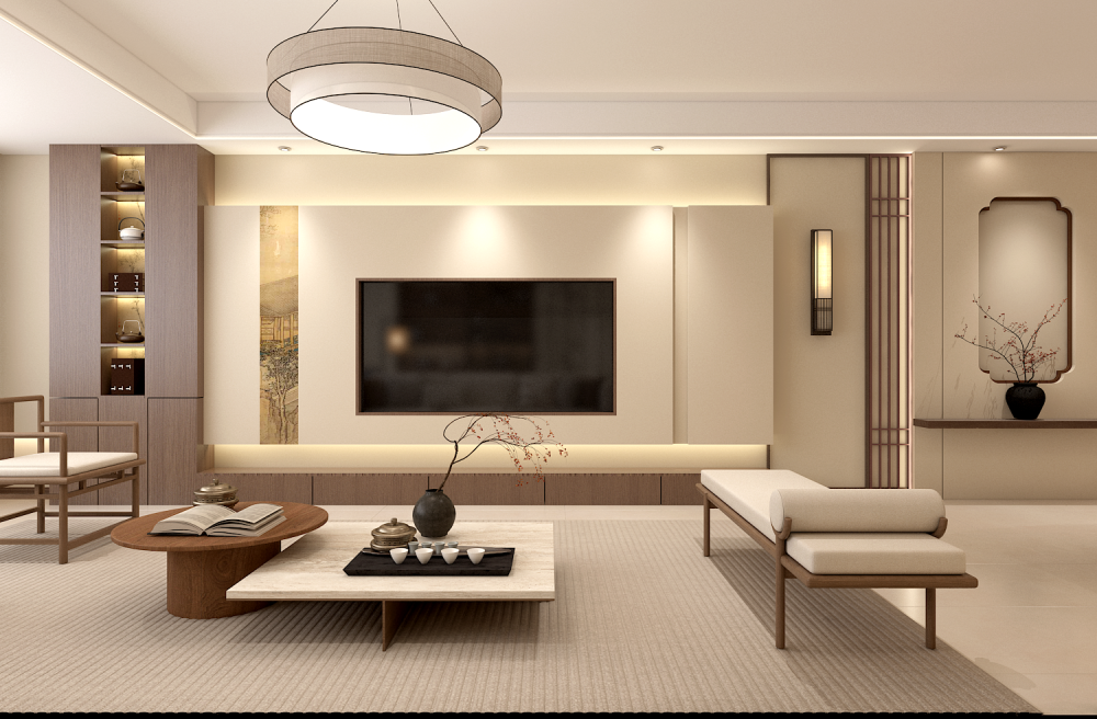 湖光印136㎡ | 宋式美學的含金量還在上升！直接拿下一家老小