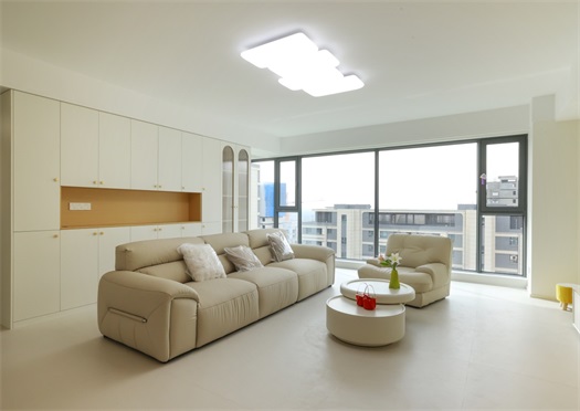 實(shí)景 | 萬(wàn)錦公館143㎡奶油風(fēng)，藏進(jìn)角落里的寫意自然，讓焦慮瞬間清零！